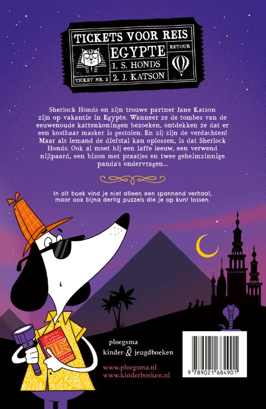 Sherlock Honds en het masker van de farao