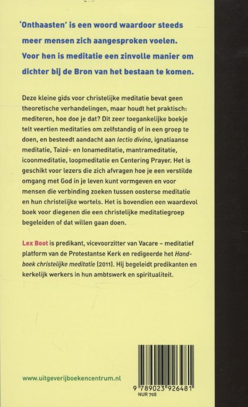 Kleine gids voor christelijke meditatie