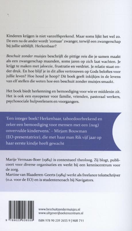 Beschuit zonder muisjes
