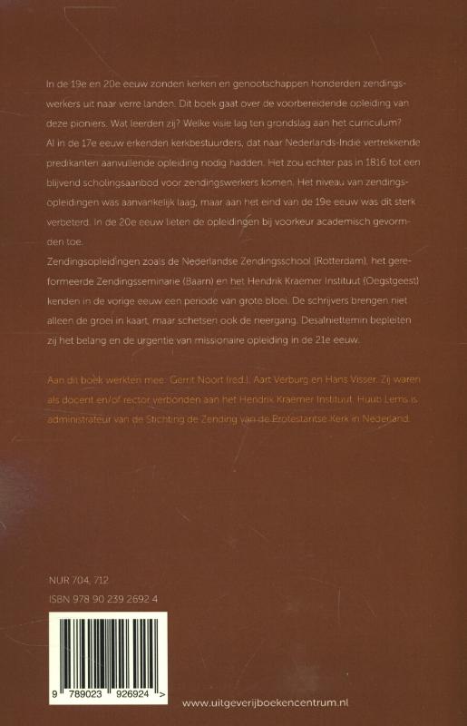 Protestantse zendingsopleiding in Nederland ( 1797-2010 )