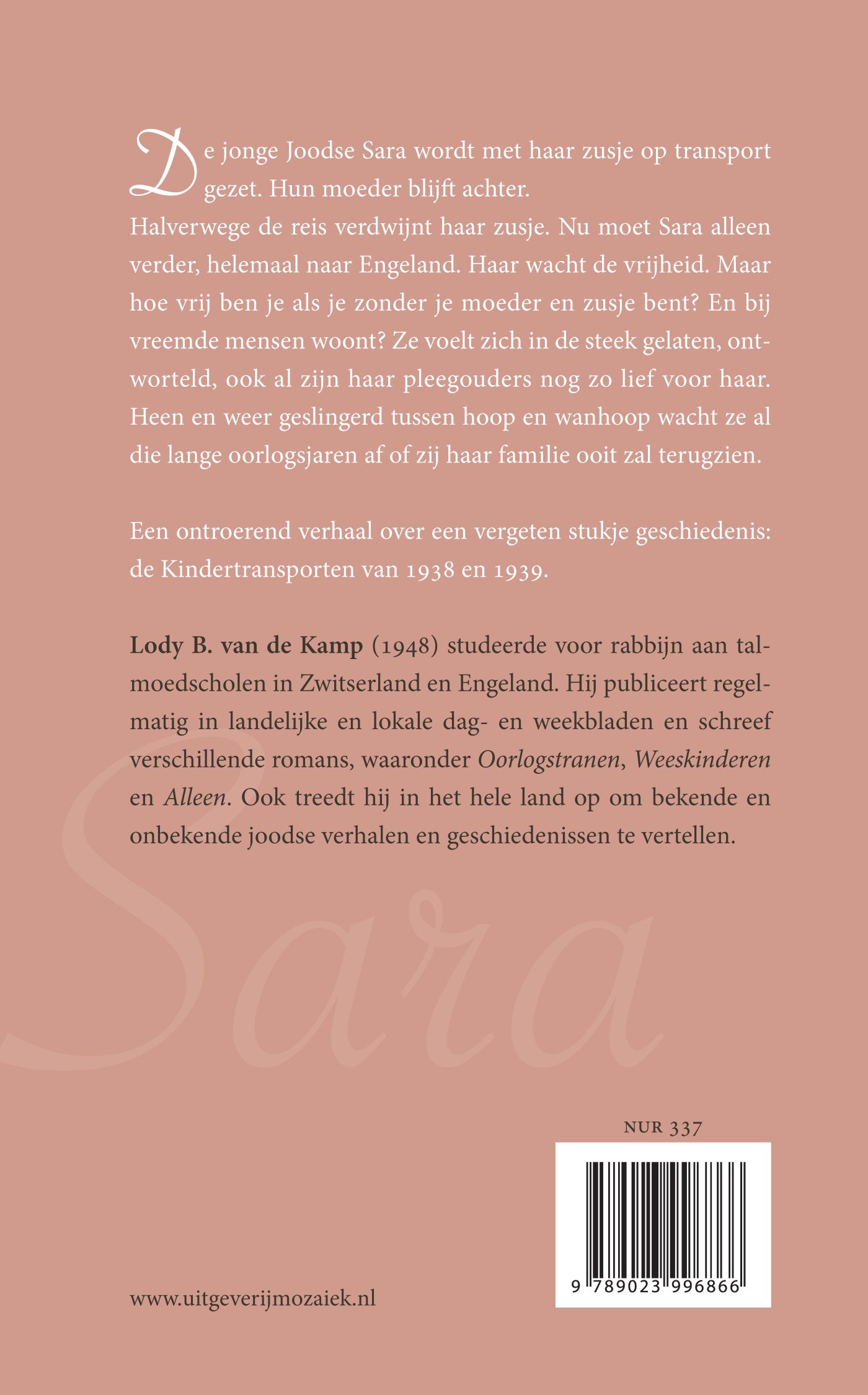 Sara, het meisje dat op transport ging