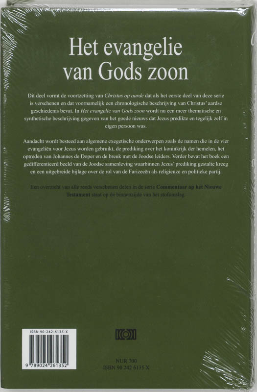 Het evangelie van Gods Zoon