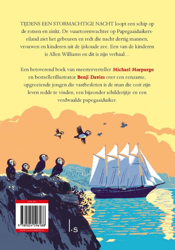 De jongen en de papegaaiduiker