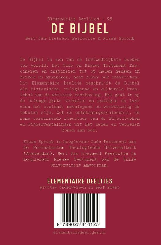 De Bijbel