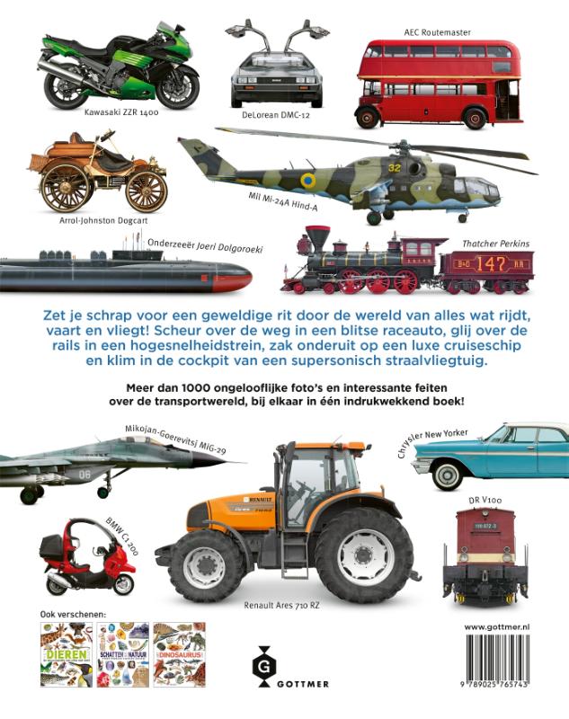 Auto’s, treinen & vliegtuigen