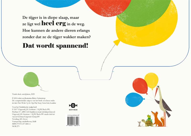 Vertelplaten Ssst! De tijger slaapt!