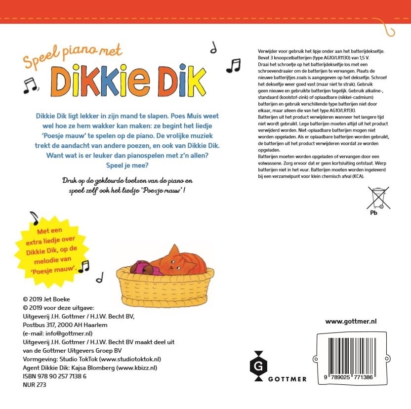 Speel piano met Dikkie Dik - Afbeelding 2