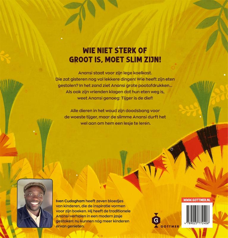 Anansi de spin en de gulzige tijger
