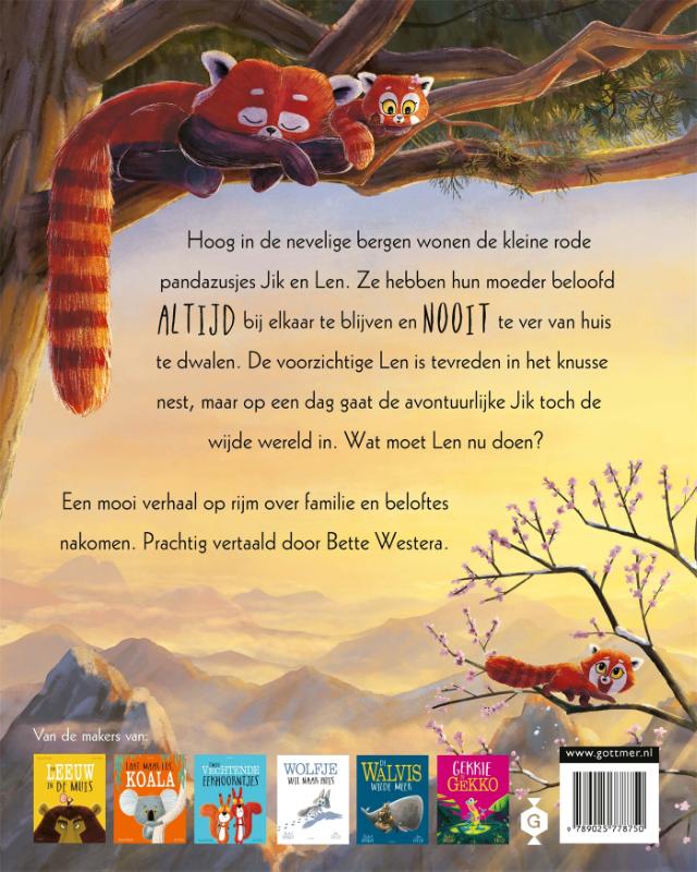 Beloofd is beloofd, kleine panda’s