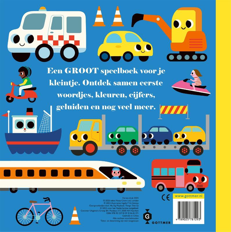 Mijn grote speelboek Voertuigen