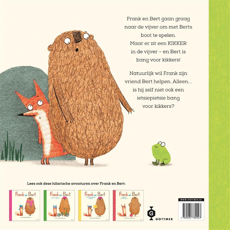 Frank en Bert en de kwakende kikker