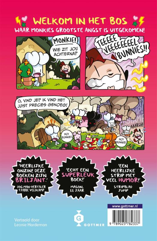 Bunnie vs Monkie en knetterveel konijnen!