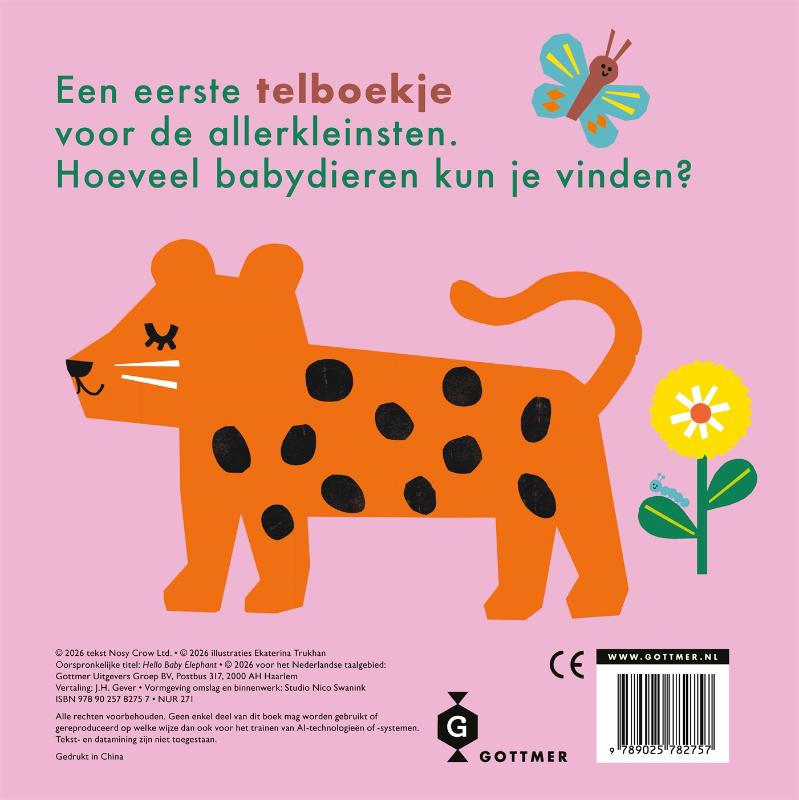 Hallo baby-olifant