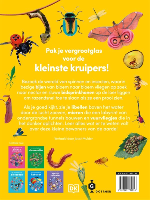 Het kleine boek over spinnen en insecten