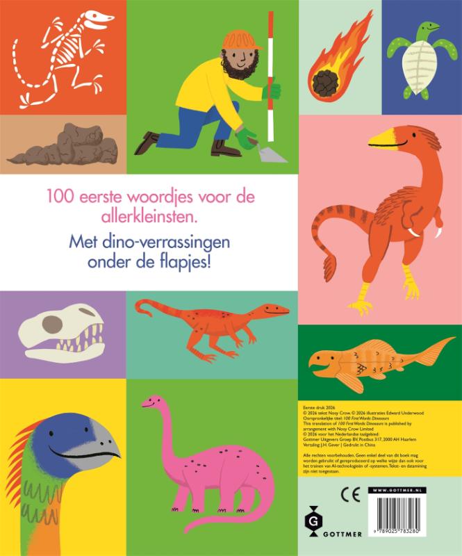 100 eerste woordjes dinosaurus