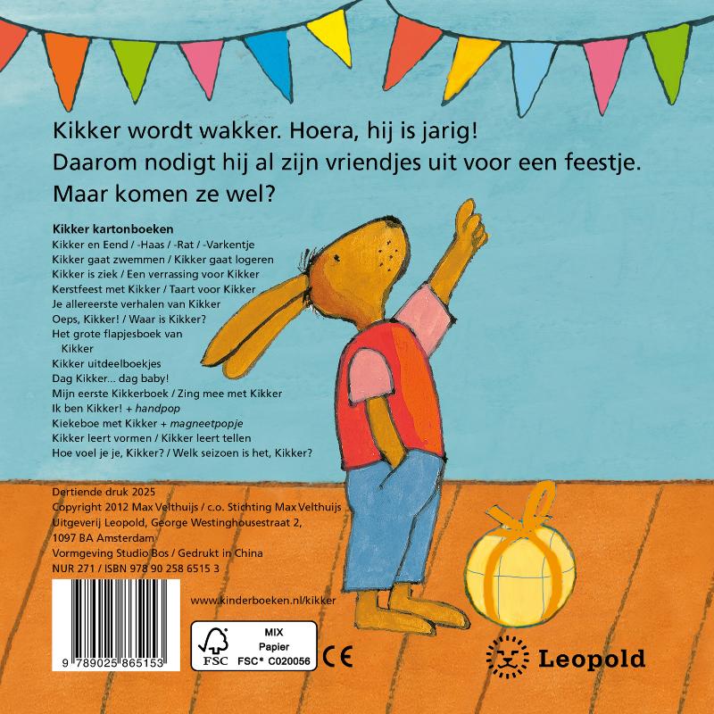 Kikker is jarig