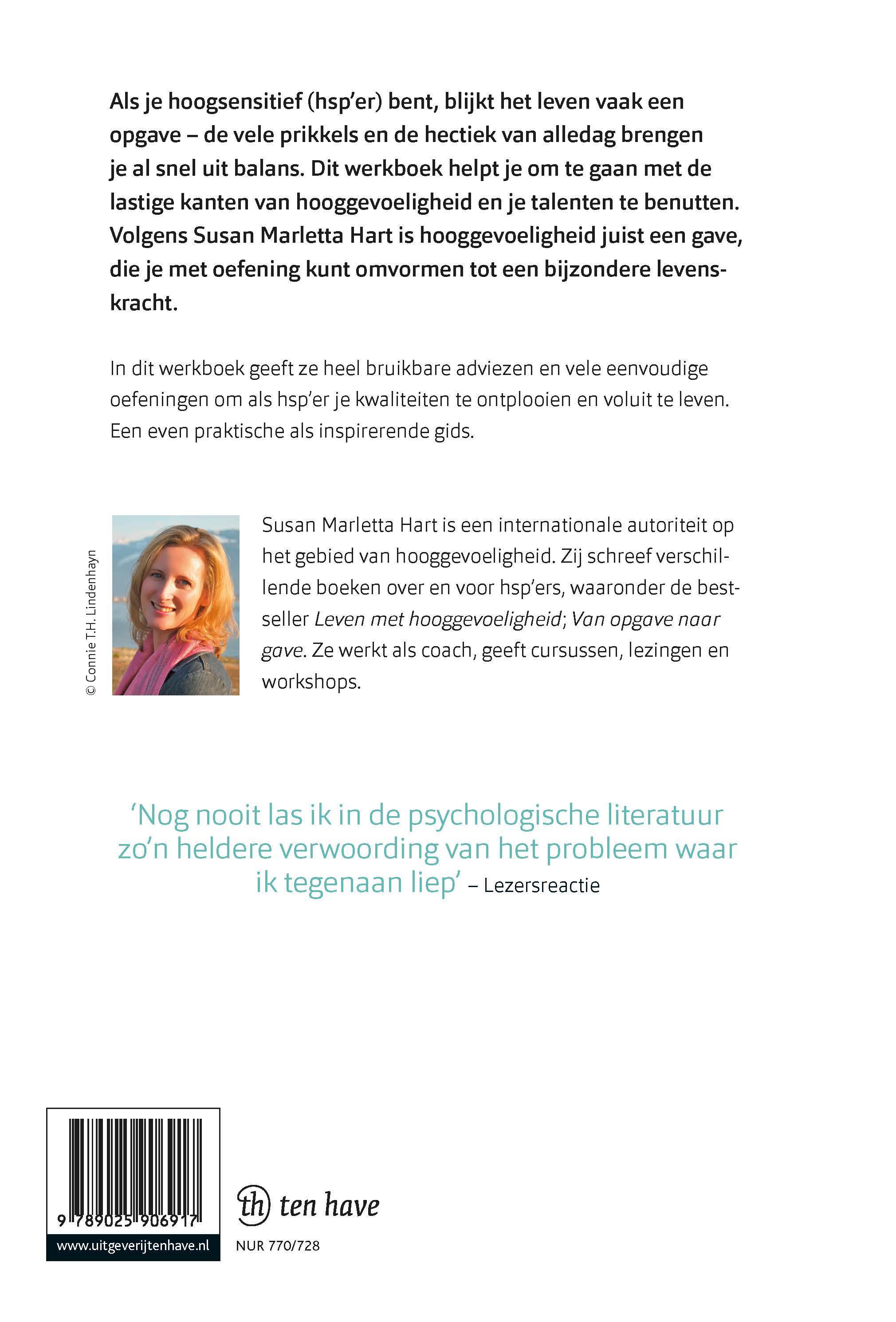 Leven met hooggevoeligheid-Het werkboek – Werkboek