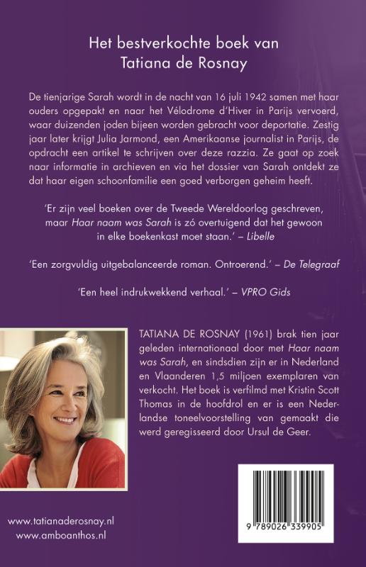 Haar naam was Sarah