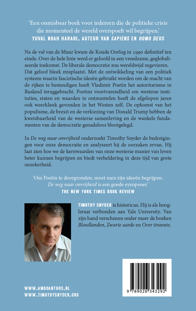 De weg naar onvrijheid