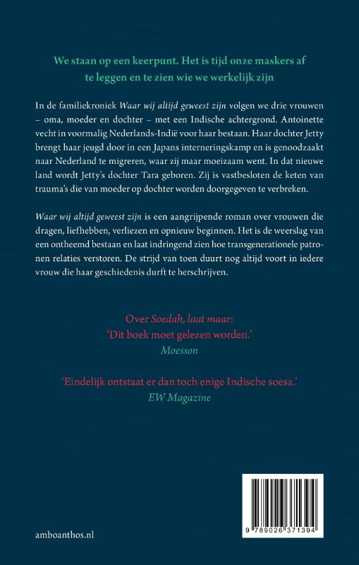 Waar wij altijd geweest zijn
