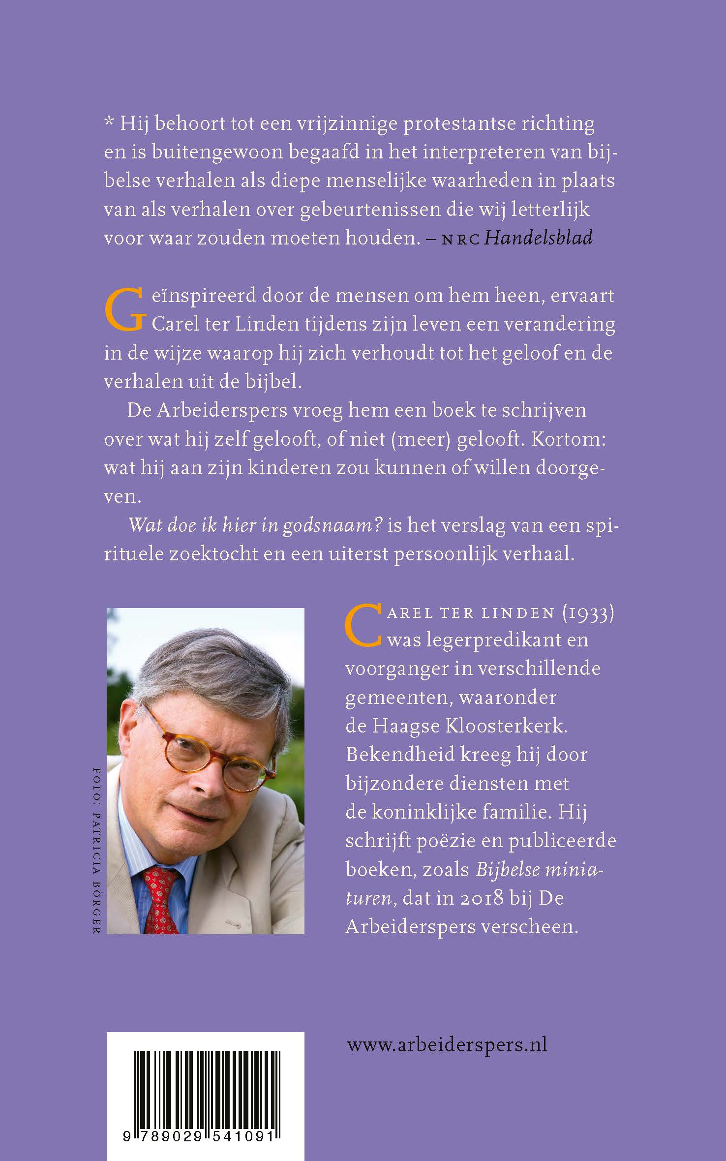 Wat doe ik hier in godsnaam?