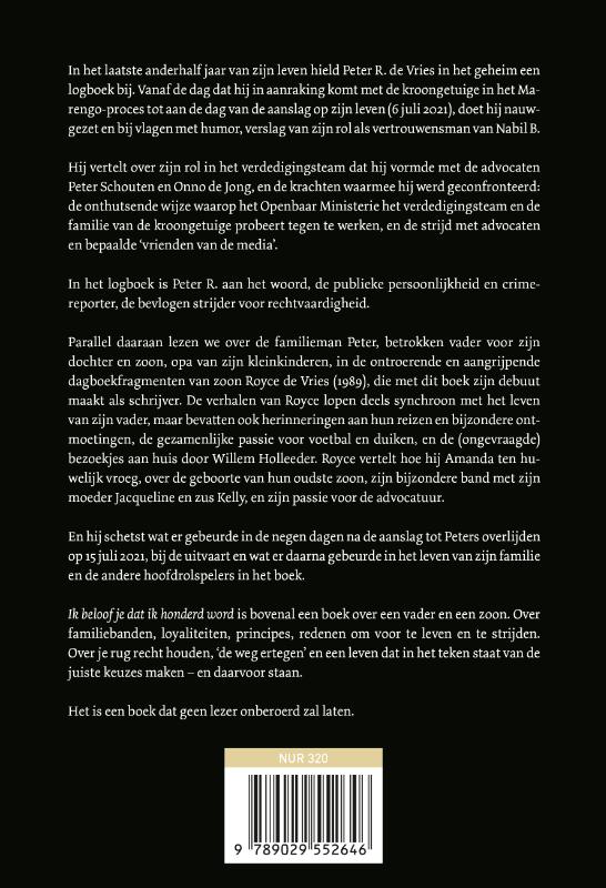 Ik beloof je dat ik honderd word