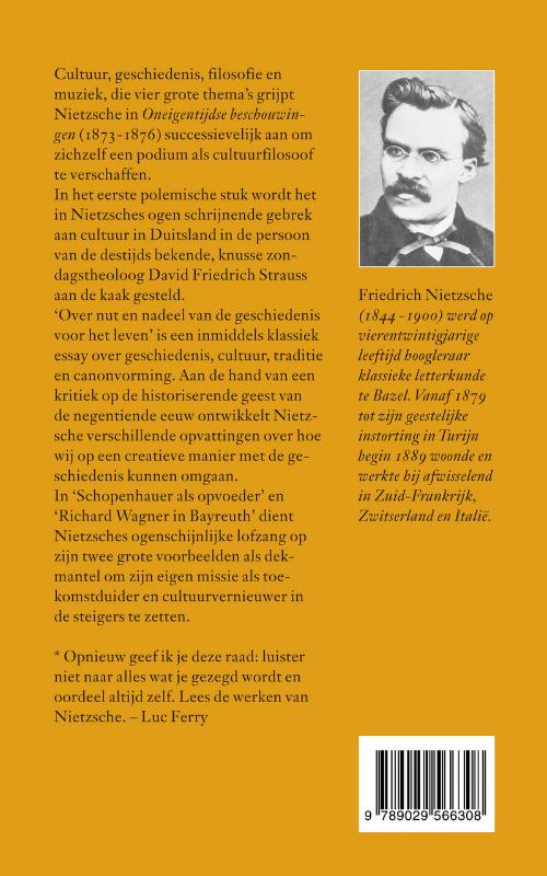 Oneigentijdse beschouwingen