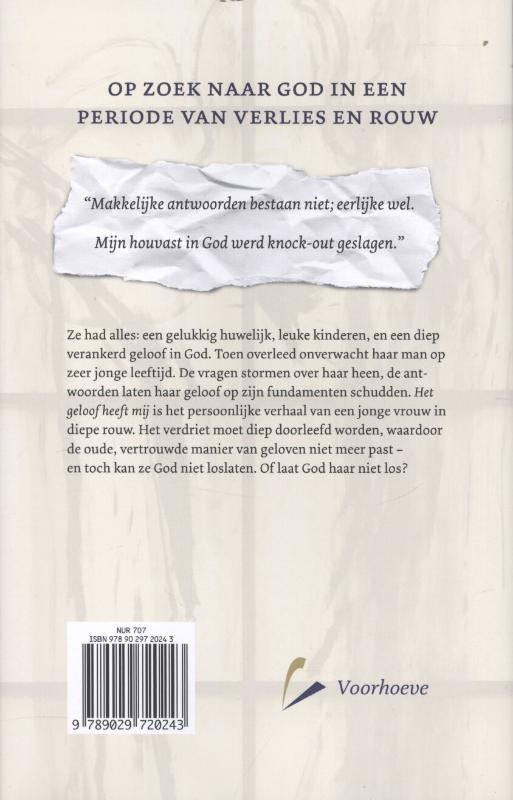 Het geloof heeft mij