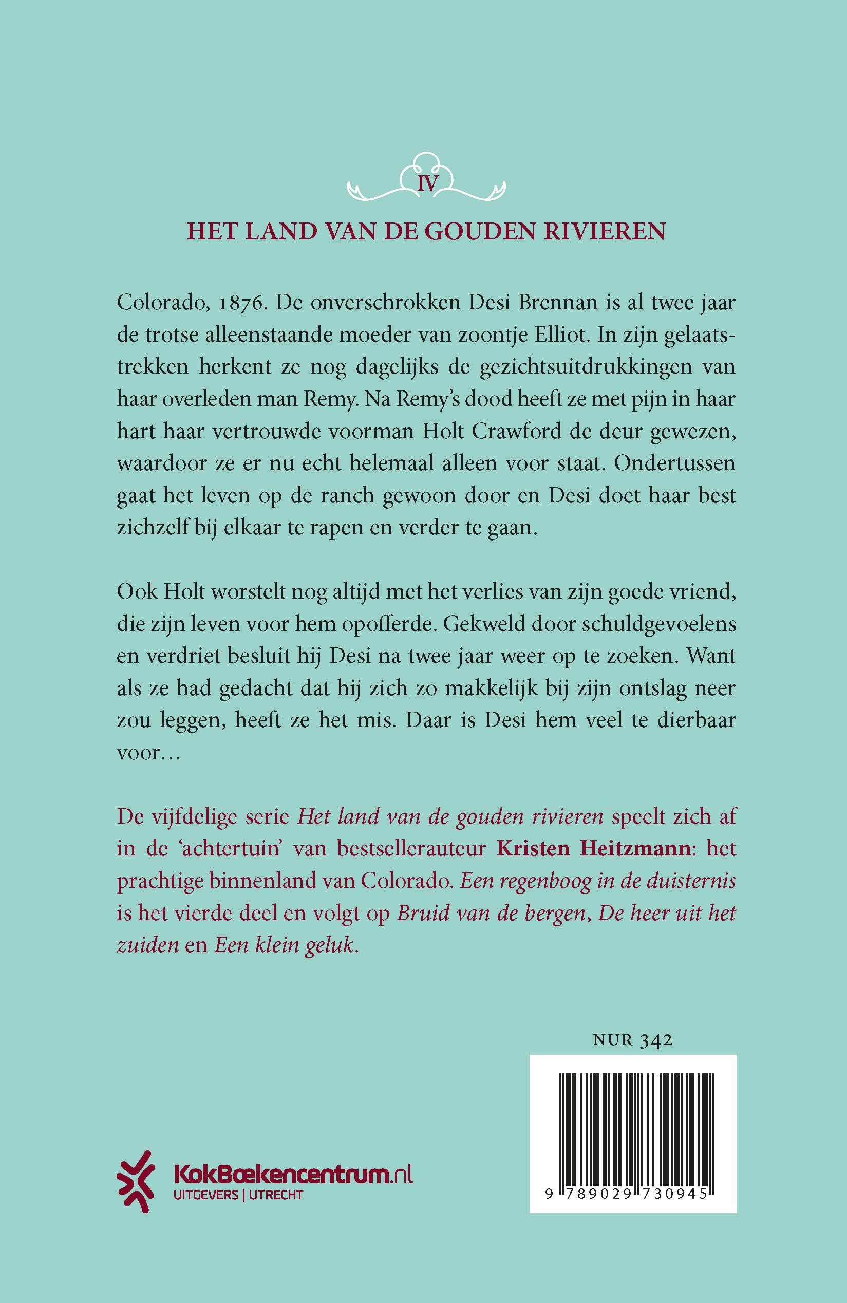 Een regenboog in de duisternis