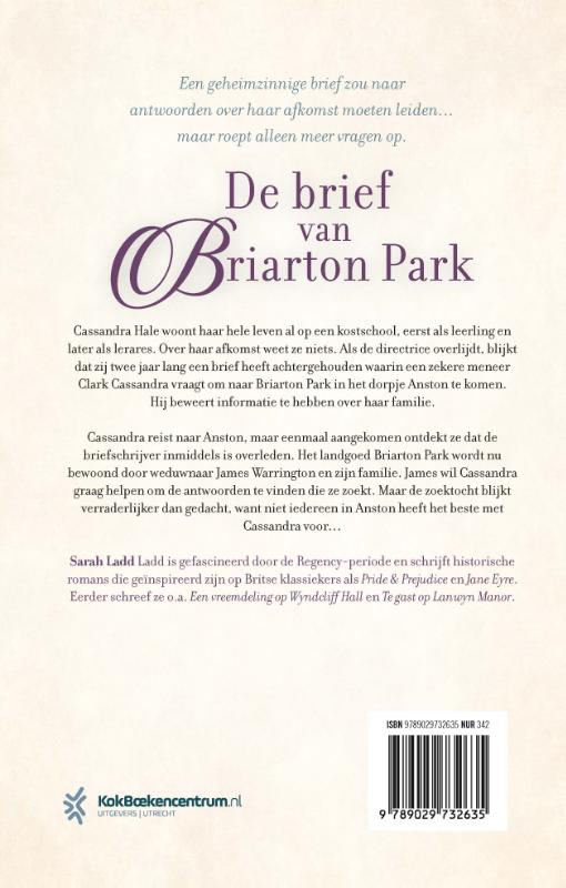 De brief van Briarton Park