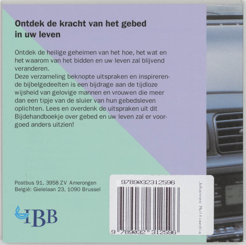 Bijdehandboekje over gebed