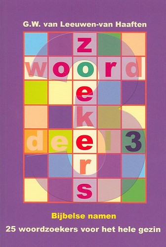 Woordzoekers Bijbelse namen – 3