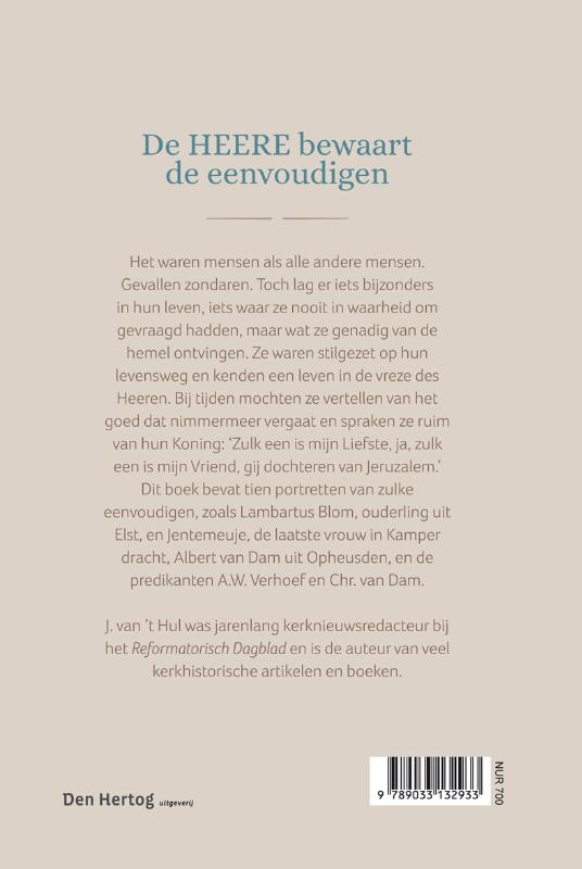 De Heere bewaart de eenvoudigen