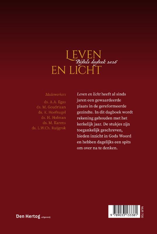 Leven en licht 2026