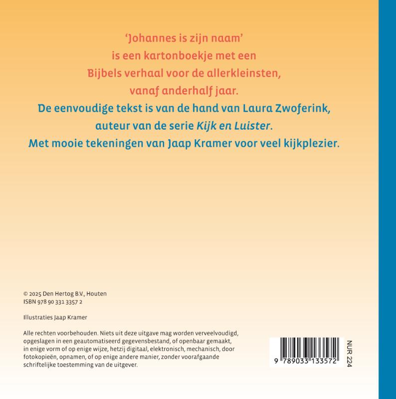 Johannes is zijn Naam