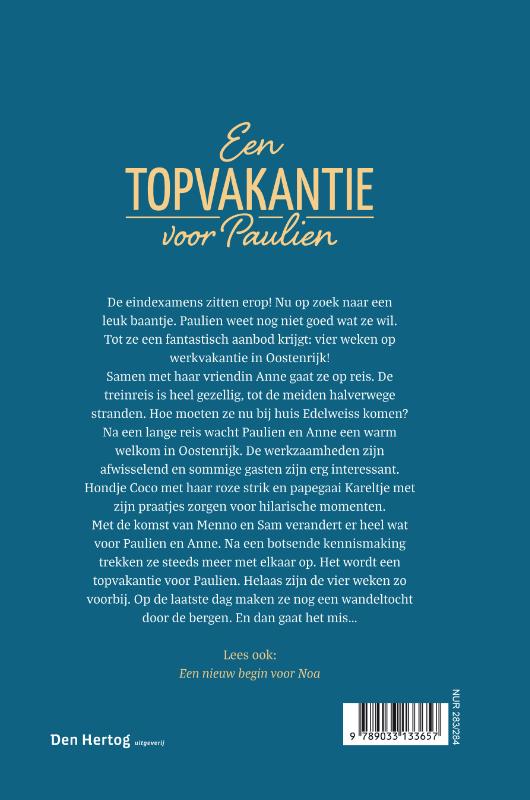 Een topvakantie voor Paulien