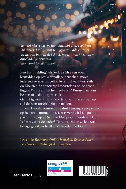 Bedreigd door een bom