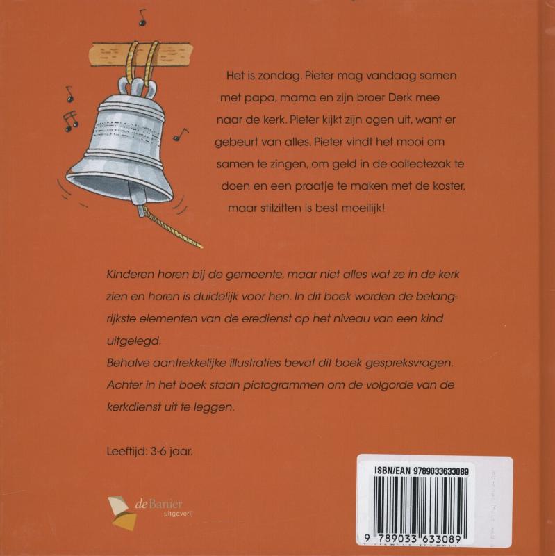 Pieter mag mee naar de kerk