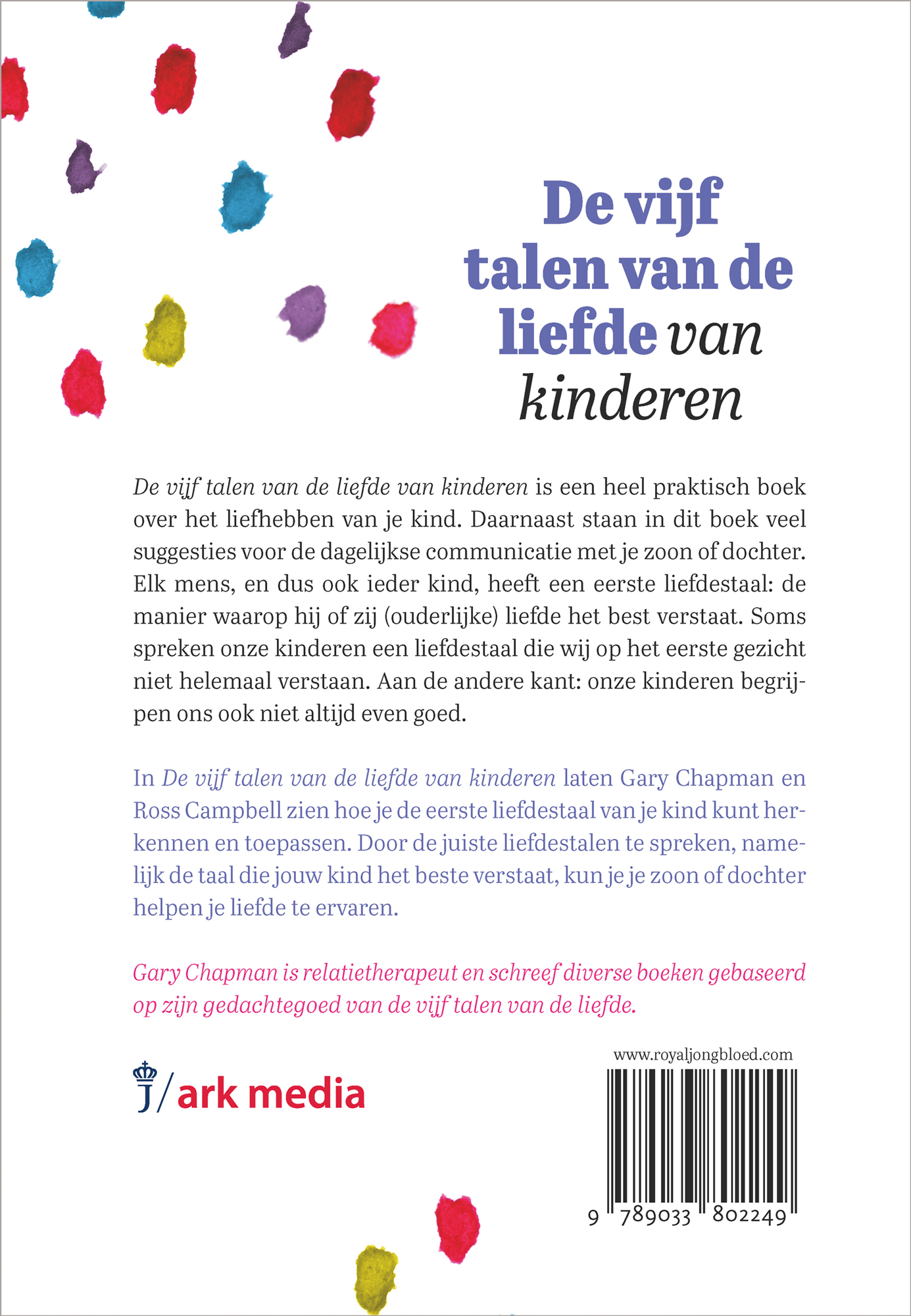 De vijf talen van de liefde van kinderen