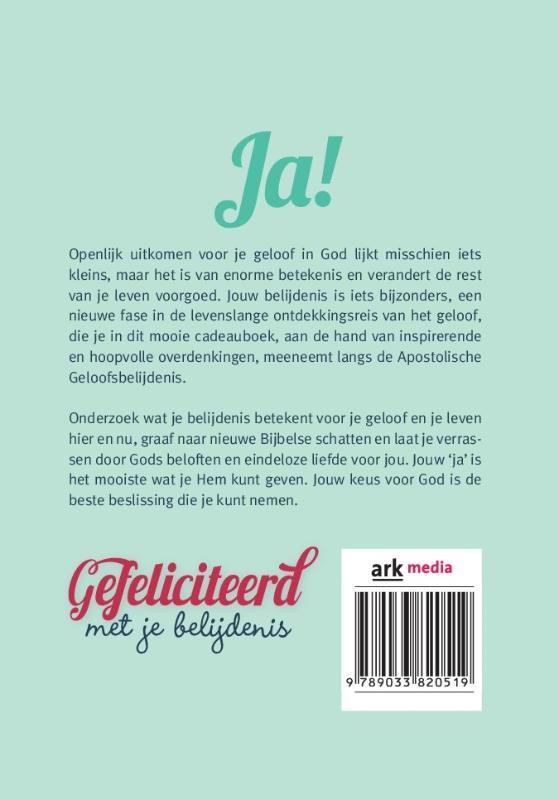 Gefeliciteerd met je belijdenis