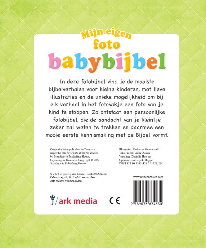 Mijn eigen foto babybijbel