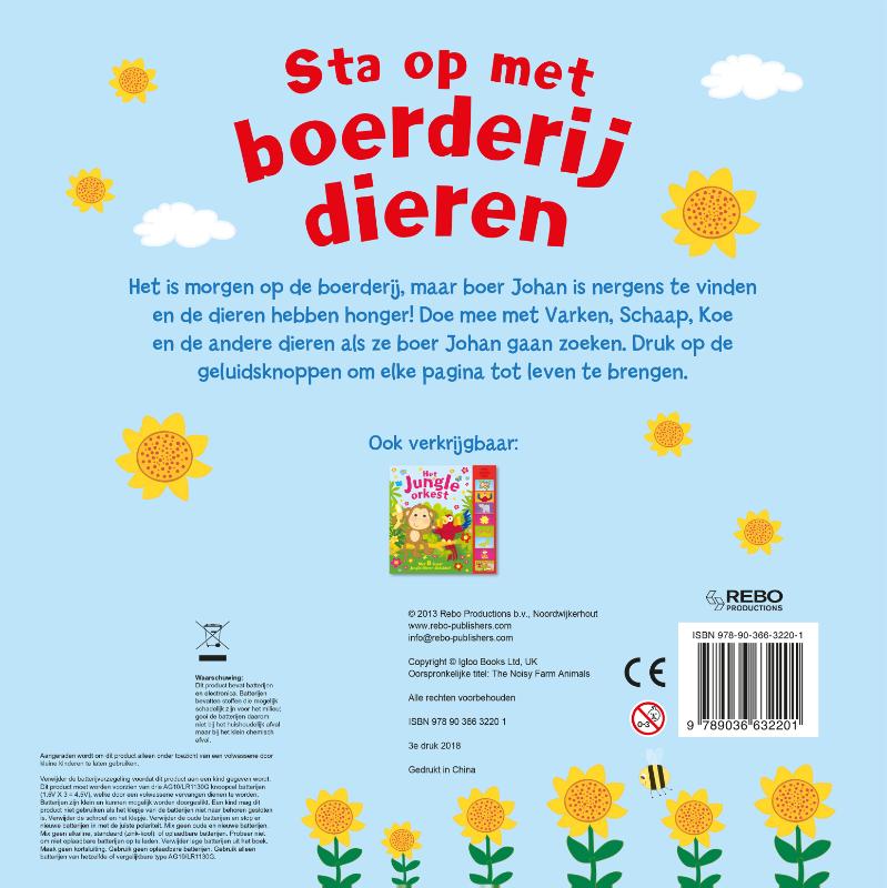 Sta op met boerderijdieren