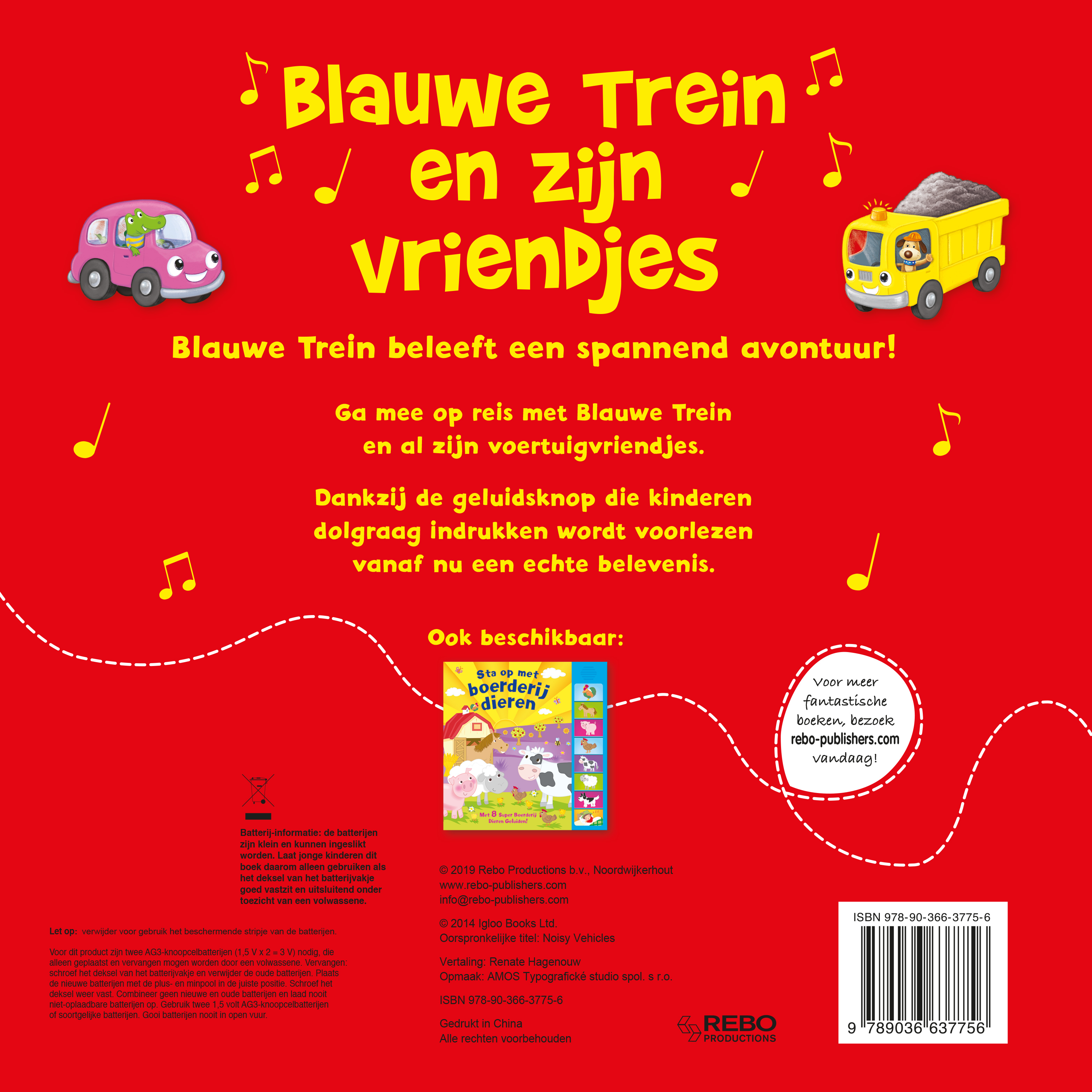 Blauwe trein en zijn vriendjes