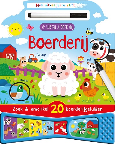 Geluidenboek – Boerderij luister&zoek