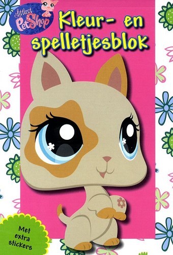 KLEUR- EN SPELLETJESBLOK MET EXTRA STICKERS