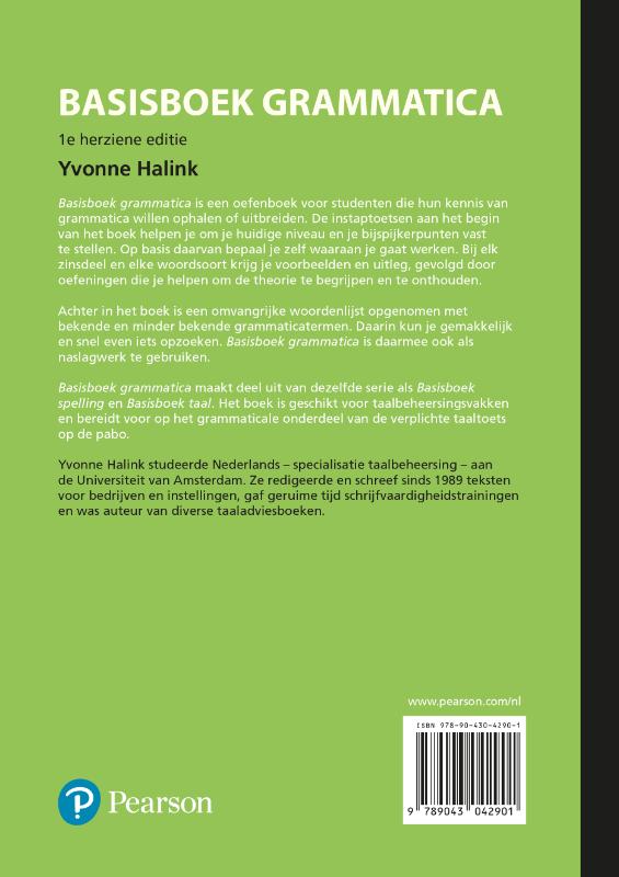 Basisboek grammatica