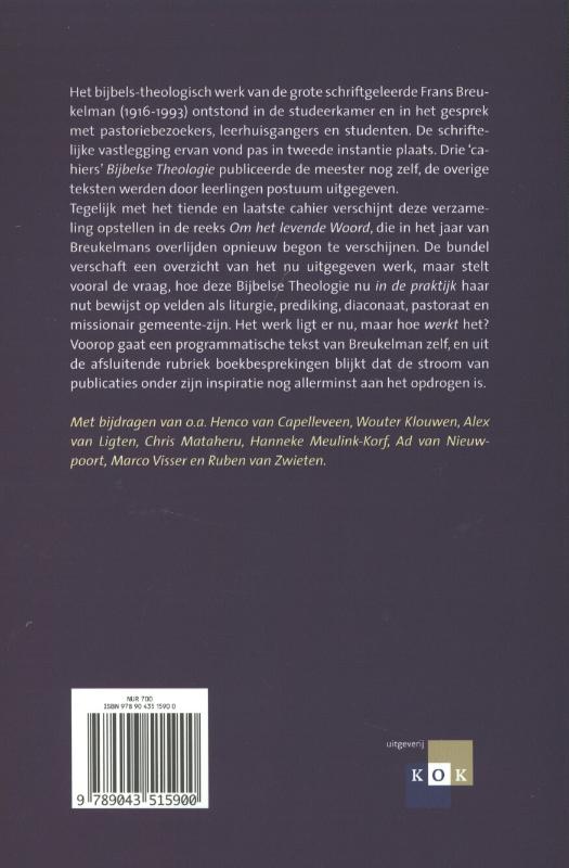 Bijbelse theologie in praktijk