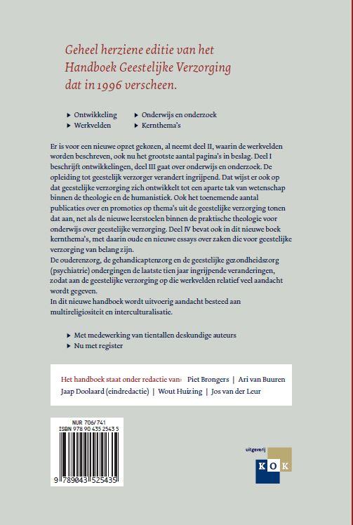 Nieuw handboek geestelijke verzorging in zorginstellingen
