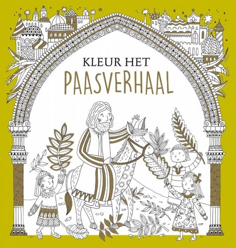 Kleur het paasverhaal