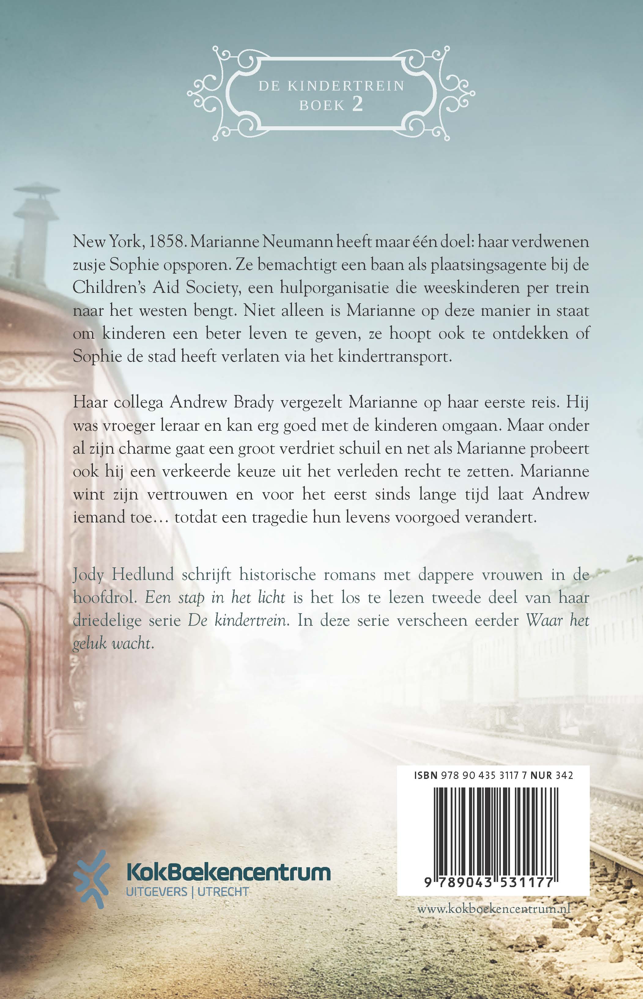 Een stap in het licht